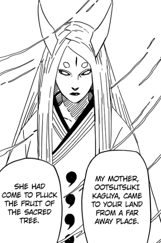 Kaguya Otsutsuki mother of Hagoromo