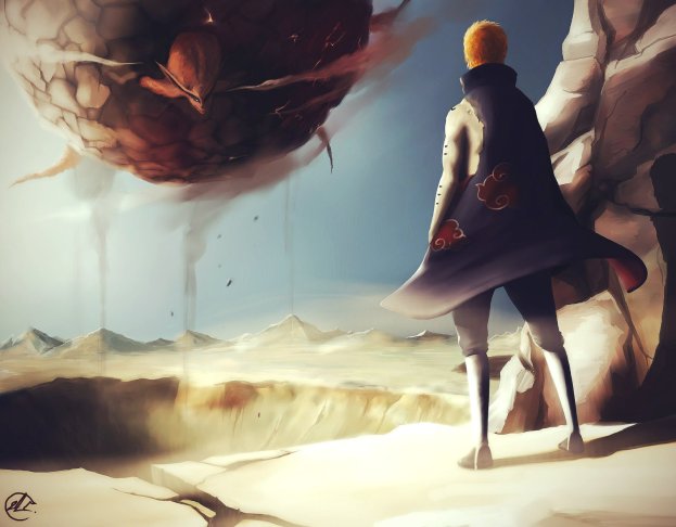 Planetary Devastation Pain Naruto Kurama by Wudo702