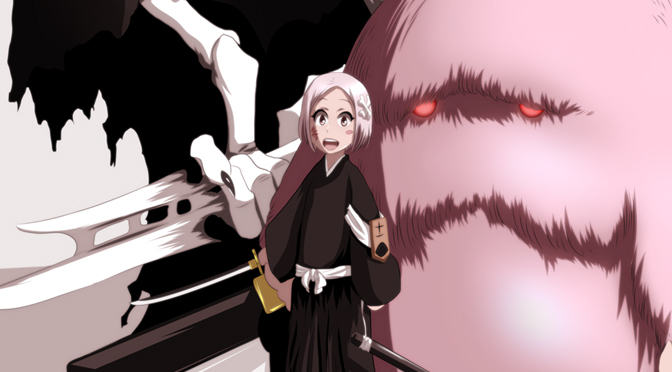 Yachiru Kusajishi Sanpo Kenjuu by rocky-ace header