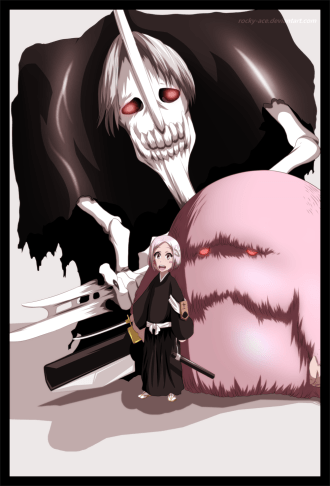 Yachiru Kusajishi Sanpo Kenjuu by rocky-ace