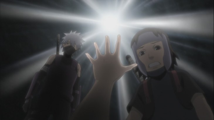 Yukimi looks at sky as she dies