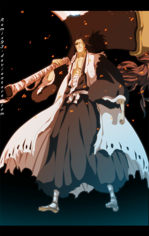 Bleach 578 Zaraki and Nozarashi by Ramix93