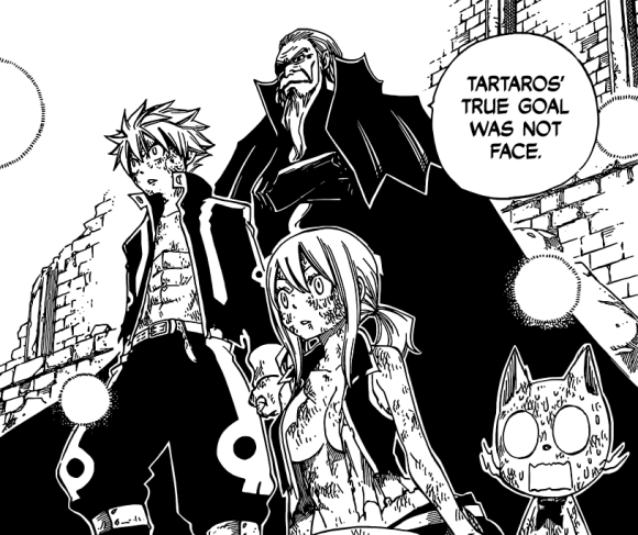 Hades tells Natsu to Release the Light