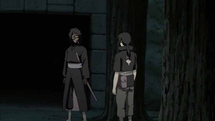 Itachi meets with Obito