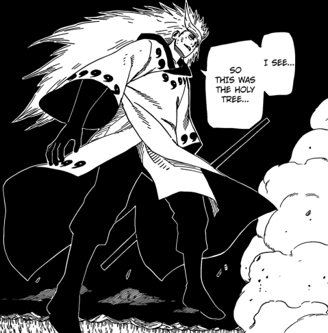 Madara Absorbed tree to gain power