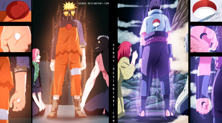 Naruto 672 New Power Sasuke and Naruto by uendy