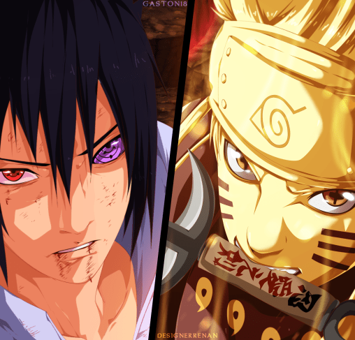 Naruto 673 Naruto and Sasuke by Designerrenan and Gaston18