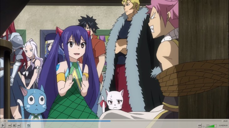 Natsu angry wants to go save Lucy