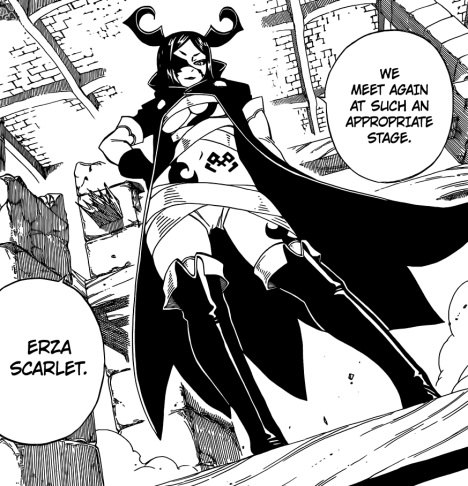 Neo Minerva faces Erza