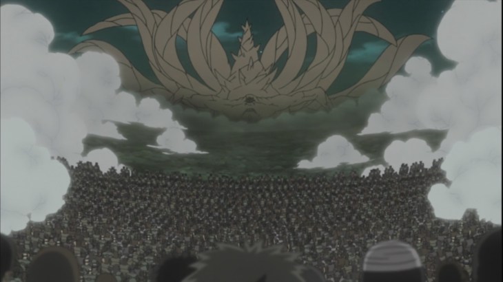 Allied Shinobi Forces vs Ten Tails Obito and Madara