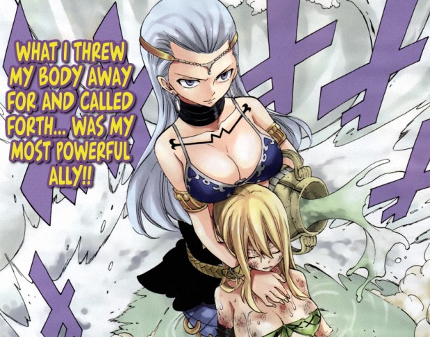 Aquarius shows up to help Lucy