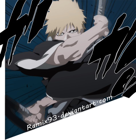 Bleach 582 Ichigo gets ready by Ramix93