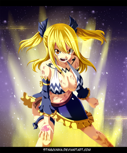 Fairy Tail 385 New Lucy by stingcunha