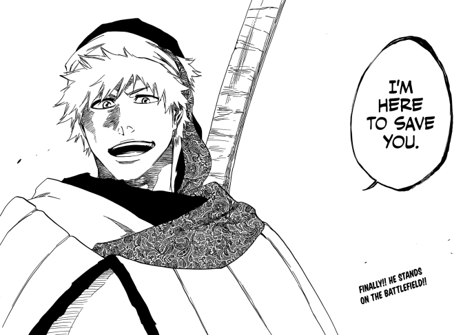 Ichigo arrives in battlefield to save Zaraki