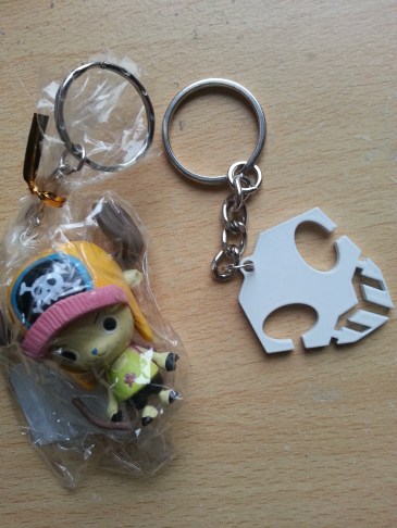 Chopper and Hollow Key Chain