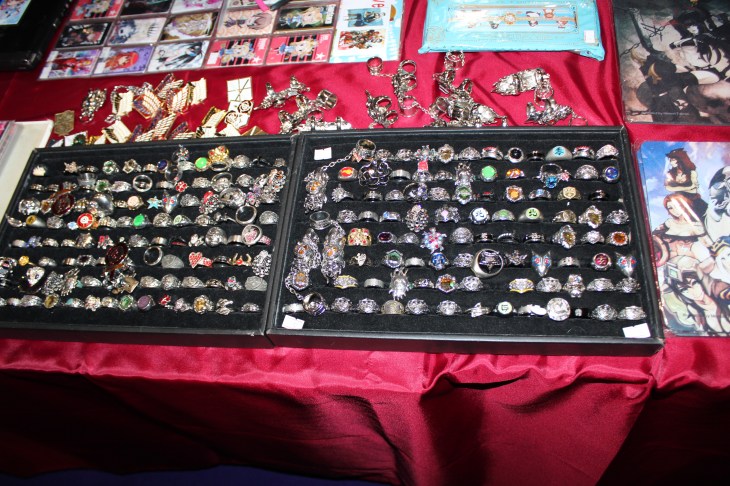 Different rings based on different anime's