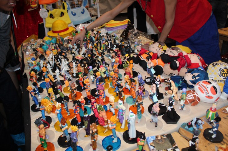 Action Figures from different anime's