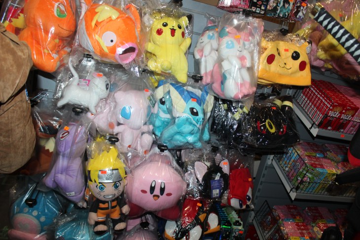 Cool Pokemon and Naruto Plushies