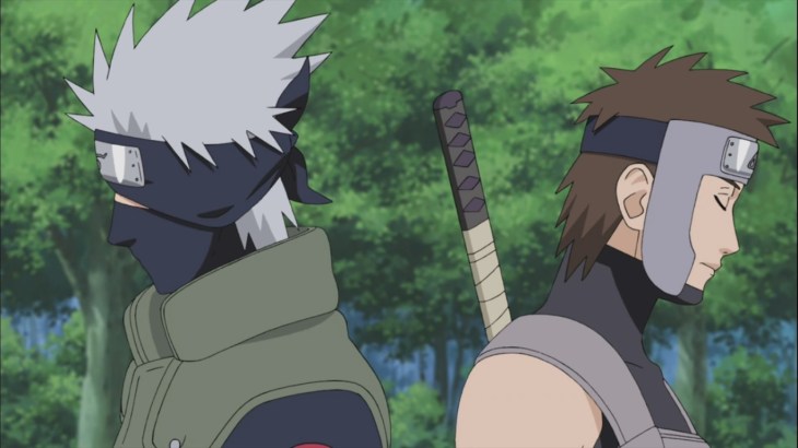 Kakashi and Yamato talk