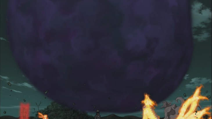 Kurama and Gyuki's Bijuu Dama