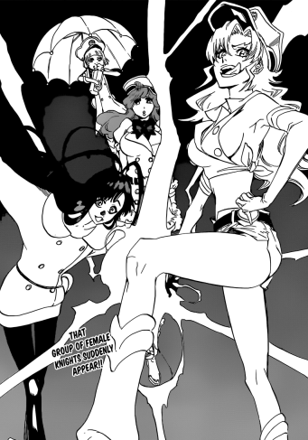 Liltotto Lamperd, Meninas McAllon, Candice Catnipp and Giselle Gewelle