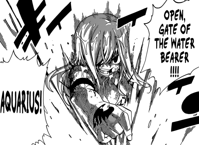 Lucy opens third celestial gate