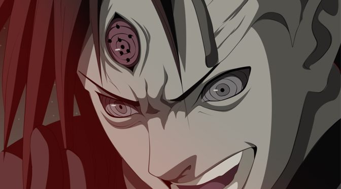 Naruto 677 Tsukuyomi activated Madara by narutorenegado01