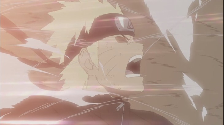 Naruto is pushed around