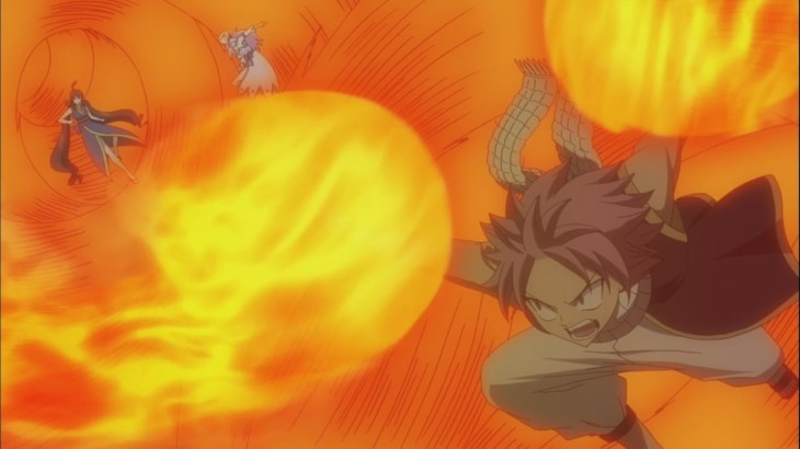 Natsu faces Cosmos and Kamika