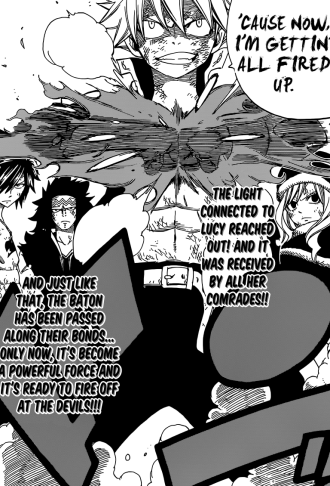 Natsu Juvia Gray and Gajeel