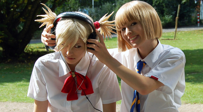 Shinji and Hiyori Bleach Cosplay by m-a-g-i