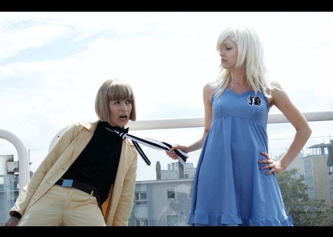 Shinji and Hiyori cosplay by m-a-g-i
