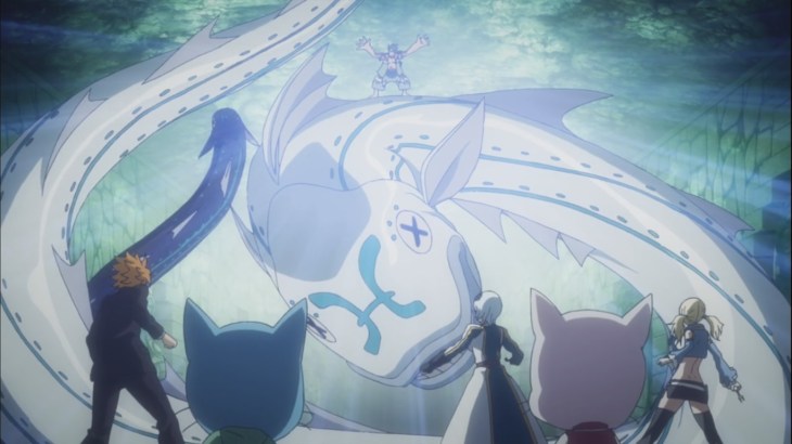 Uosuke disables Loke's attack