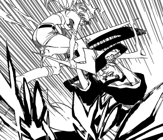 Candice uses Quincy powers on Ichigo