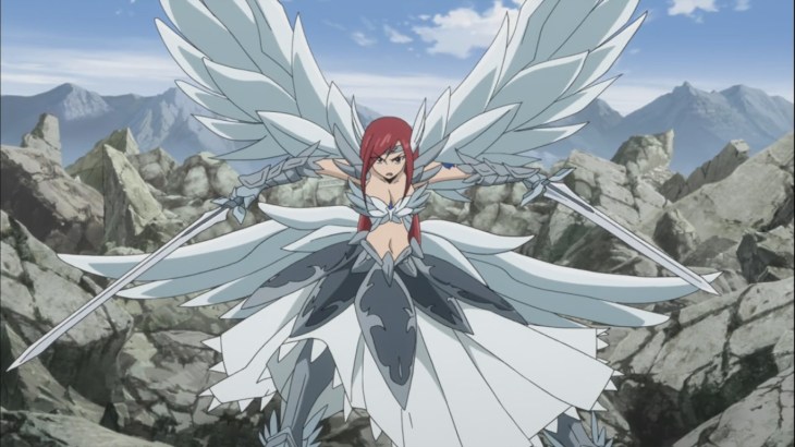 Erza's Heaven Wheels form