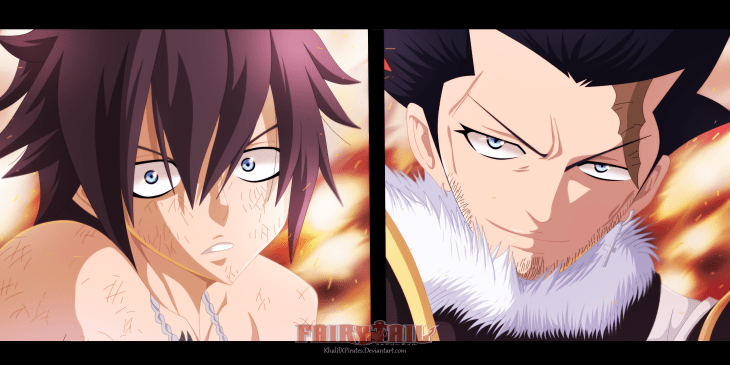 Fairy Tail 386 Father and Son by khalilxpirates