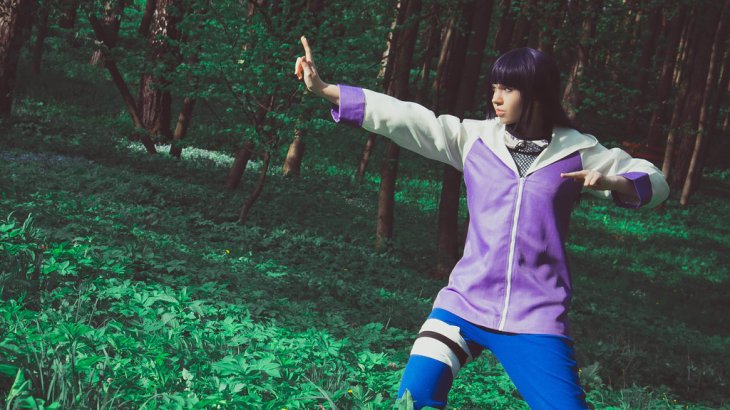 Hinata Fighting by Milena104