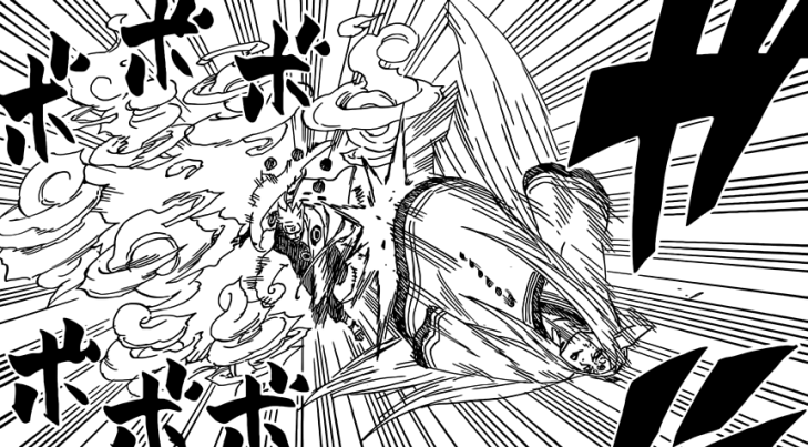 Kaguya affected by Naruto's Sexy Jutsu