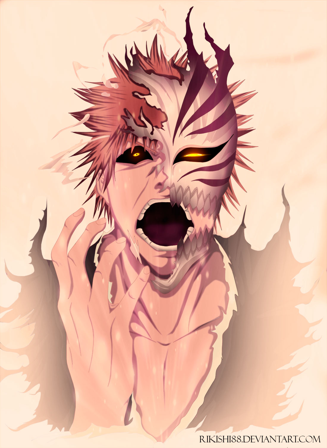 The Rage Inside Hollow Ichigo by Rikishi88