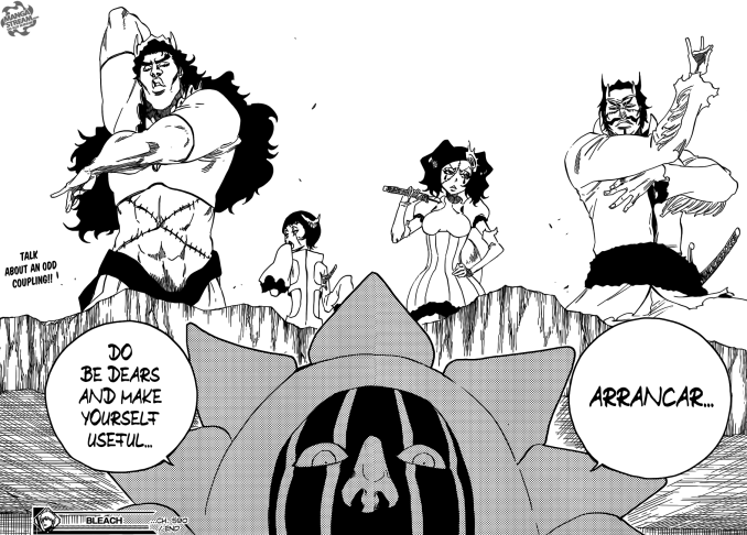 Arrancar's Arrive with Mayuri