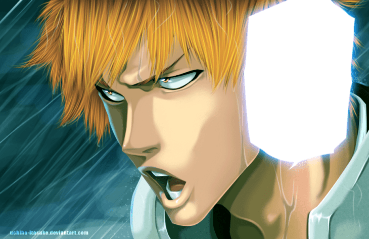 Bleach 587 Ichigo to Kich Uryu's ass by Uchiha-Itasuke