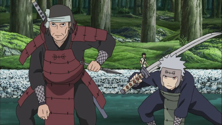 Butsuma and Tobirama Senju