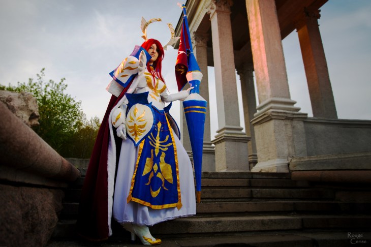 Erza Scarlett Fairy Tail Cosplay Farewell Armor by Hanuro-Sakura