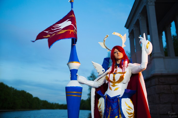 Fairy tail Erza Scarlet Farewell Cosplay by Hanuro-Sakura