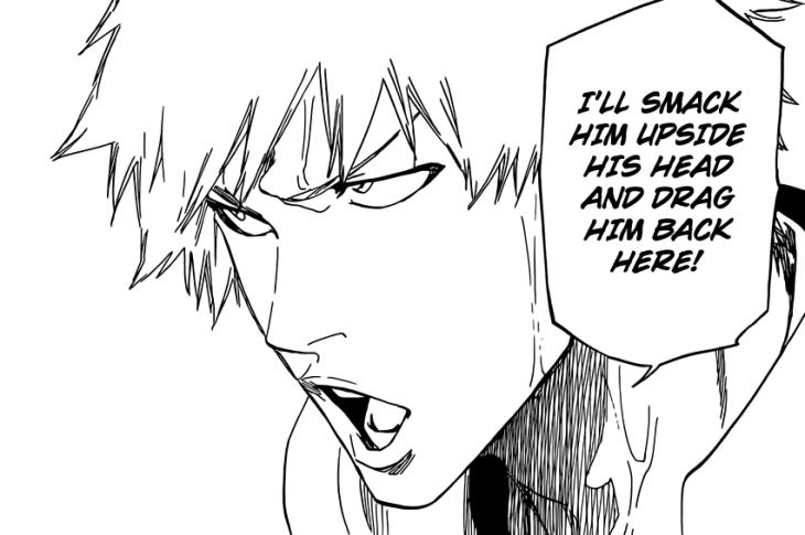 Ichigo will smack Uryu