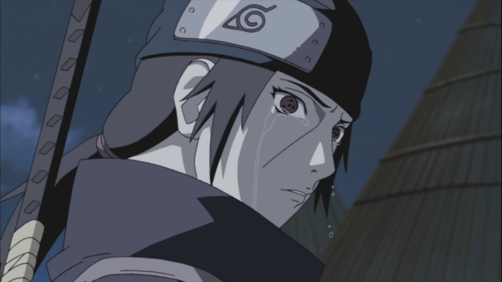 Itachi cries
