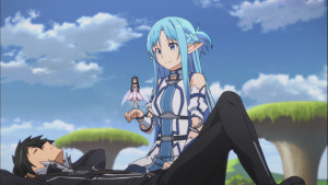 Kirito Yui and Asuna