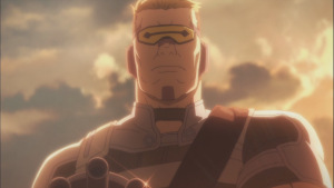 Macho Man with Minigun