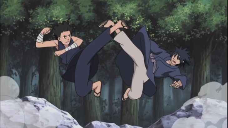 Madara and Hashirama train