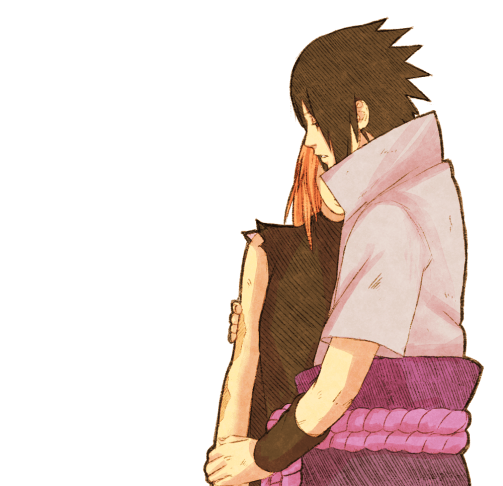 Naruto 685 Sasuke and Sakura by steampunkskulls